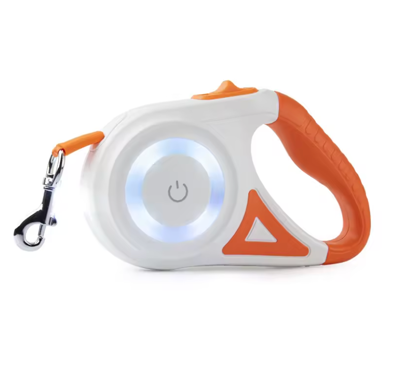 5M Automatic Retractable Dog Leash with Led Flashlight
